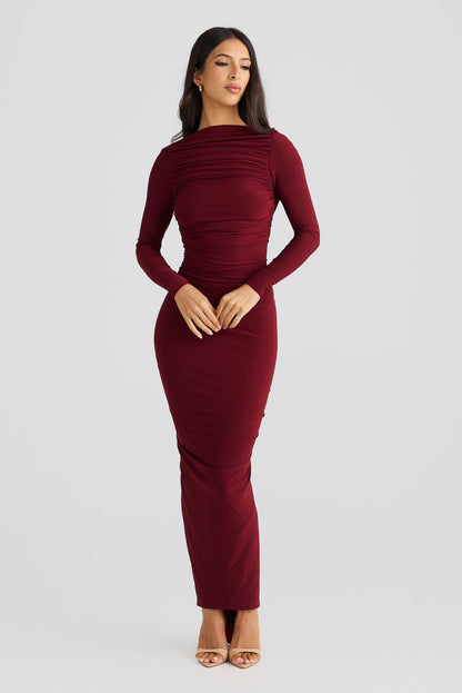 Evelyn Dress - Shiraz - SHOPJAUS - JAUS