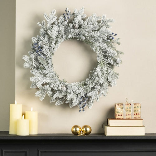 Everlands 50cm Aspen Wreath