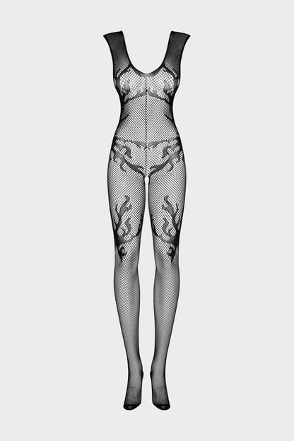 Obsessive F241 Black Crotchless Bodystocking