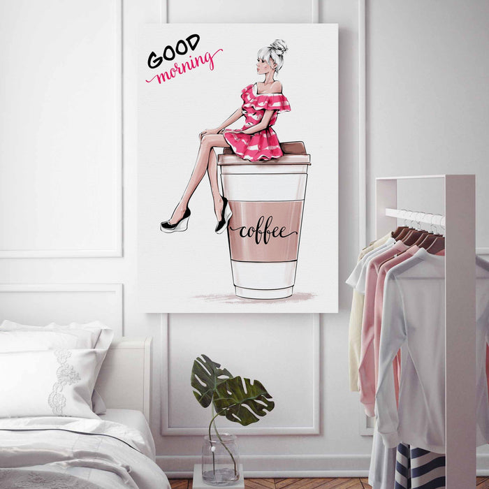 Fashion Wall Art Good Morning - SharpWallArts