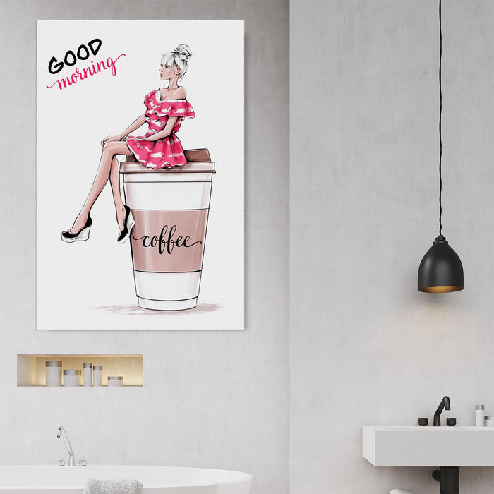 Fashion Wall Art Good Morning - SharpWallArts