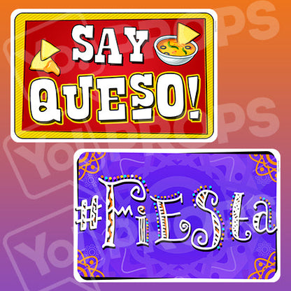 Fiesta Signs Bundle of 4