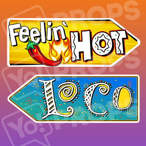 Fiesta Signs Bundle of 4