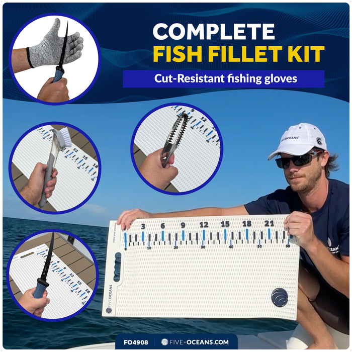 Fish Fillet Mat Kit 28" x 14" - White