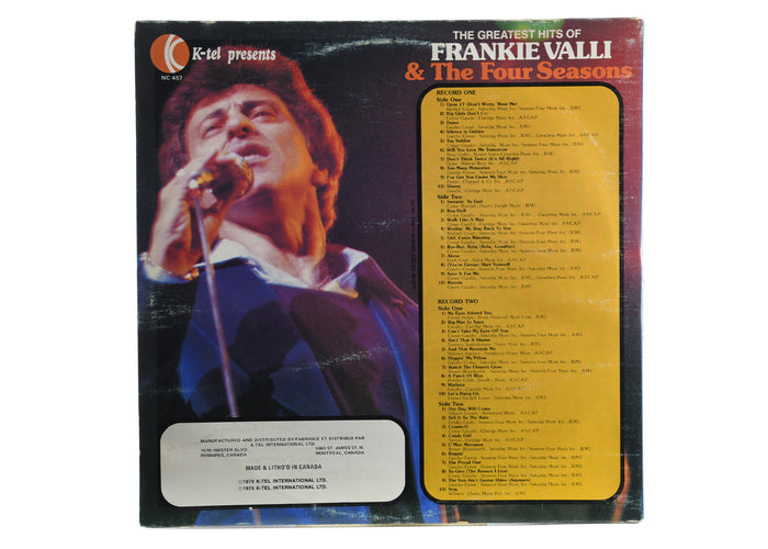 Frankie Valli & The Four Seasons*    -   The Greatest Hits Of Frankie Valli & The Four Seasons