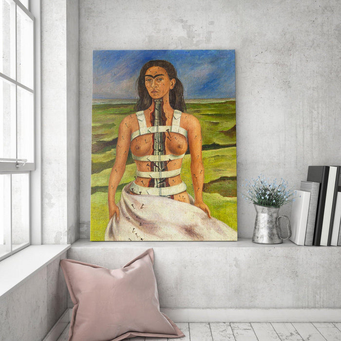 Frida Kahlo Broken Column Wall Art - SharpWallArts