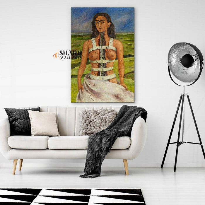 Frida Kahlo Broken Column Wall Art - SharpWallArts