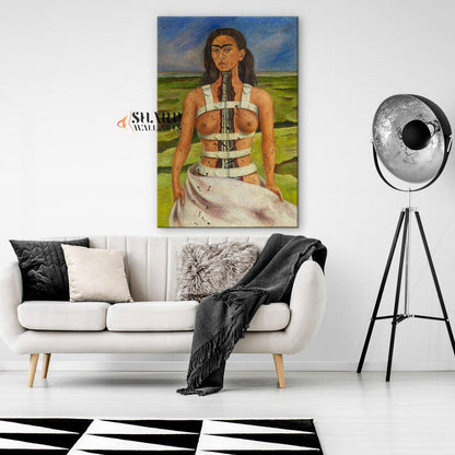 Frida Kahlo Broken Column Wall Art - SharpWallArts