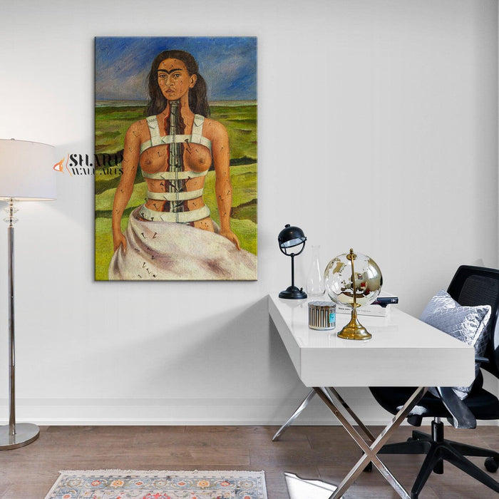 Frida Kahlo Broken Column Wall Art - SharpWallArts