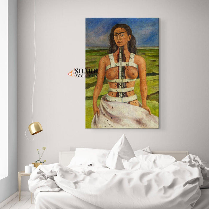 Frida Kahlo Broken Column Wall Art - SharpWallArts