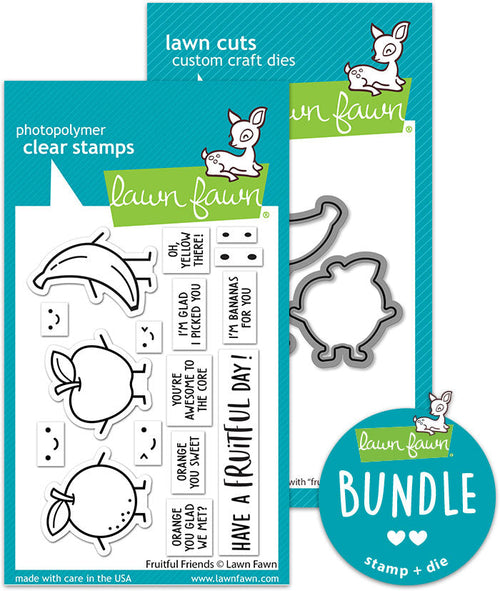 fruitful friends (stamp+die bundle)