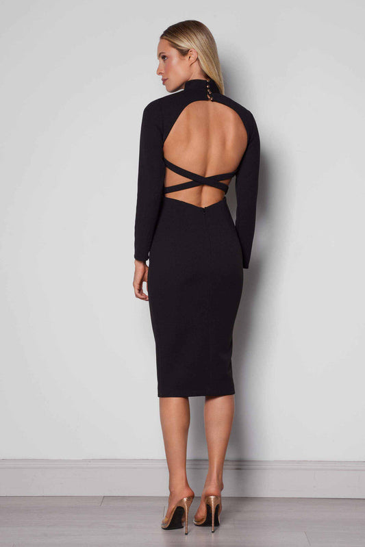 Giovanni Dress - Black - SHOPJAUS - JAUS