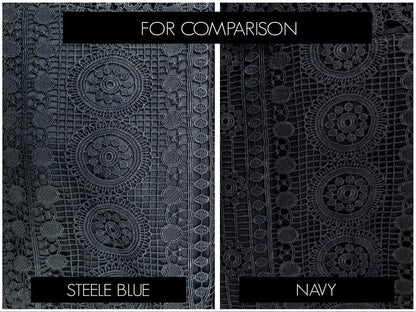 Giselle Dress - Steel Blue - SHOPJAUS - JAUS
