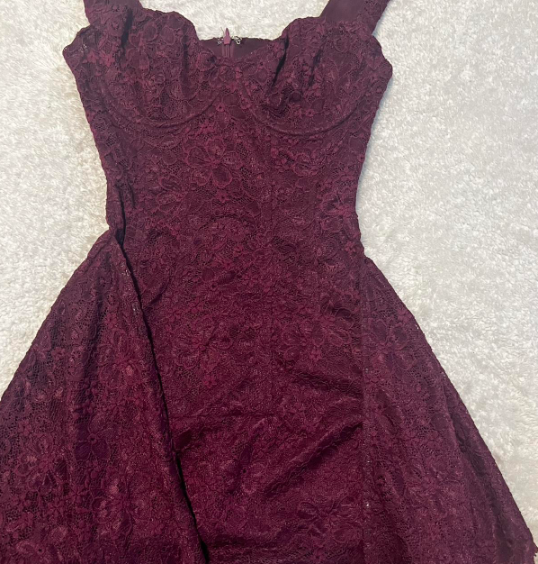 Glam Spaghetti Strap Tight Homecoming Dresses Grape Birthday Dresses Chiffon Short Prom Dresses