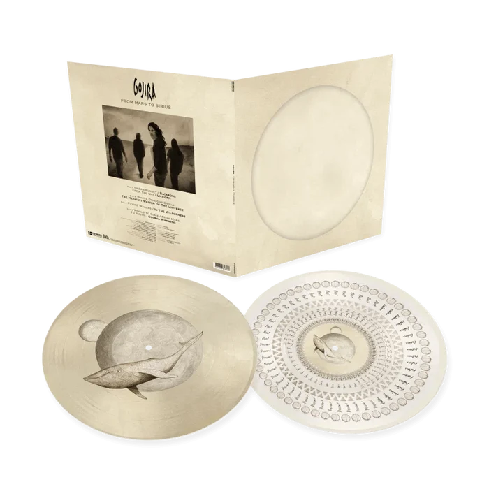 Gojira From Mars To Sirius zoetrope picture disc
