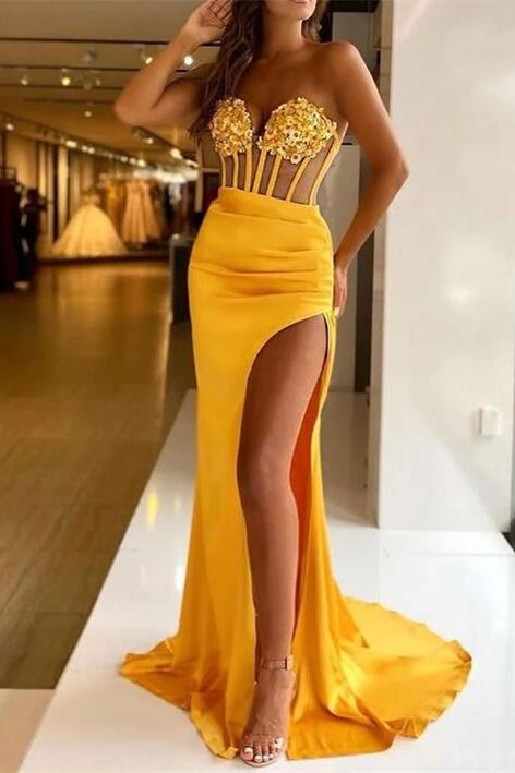 Gorgeous Mermaid Sequin Prom Dress Sleeveless with