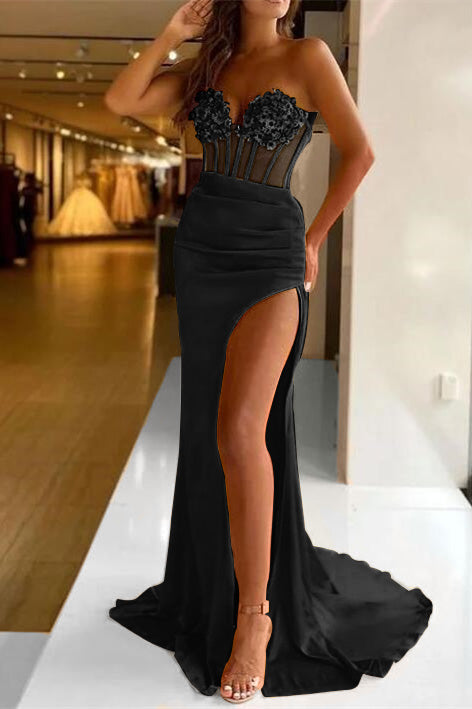 Gorgeous Mermaid Sequin Prom Dress Sleeveless with