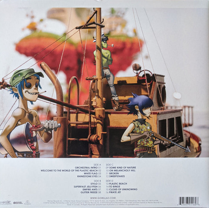 Gorillaz Plastic Beach (2-LP)