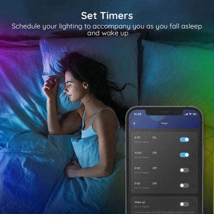 Govee RGB Smart Wi-Fi + Bluetooth LED Strip Lights(10m) [Energy Class A]