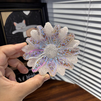 Handmade Diamond Flower-Shaped Storage Tray Resin Mold