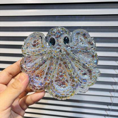 Handmade Diamond Octopus Divided Storage Tray Resin Mold