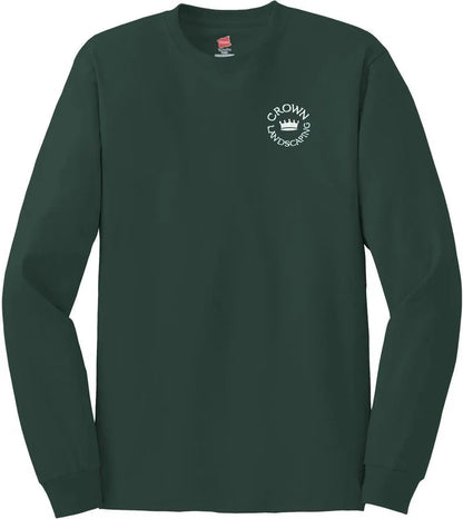 Hanes Authentic 100% Cotton Long Sleeve T-Shirt