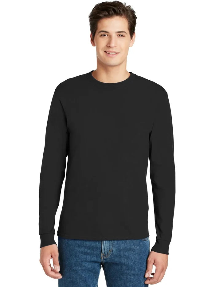 Hanes Authentic 100% Cotton Long Sleeve T-Shirt