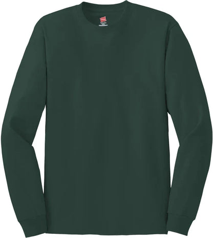 Hanes Authentic 100% Cotton Long Sleeve T-Shirt