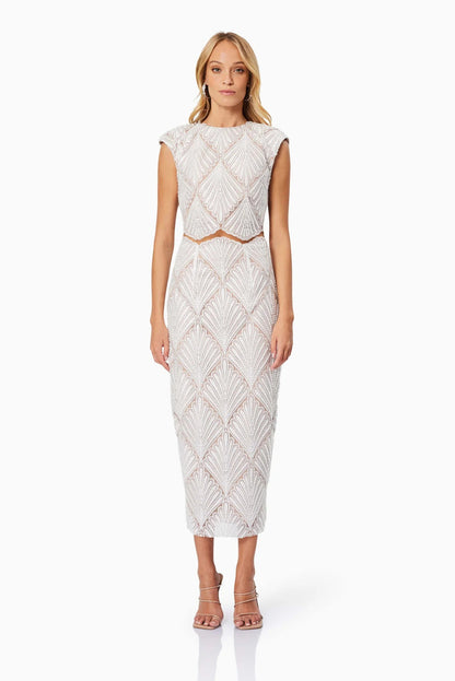 Harper Two Piece Set - White - SHOPJAUS - JAUS