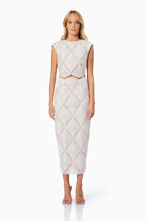 Harper Two Piece Set - White - SHOPJAUS - JAUS