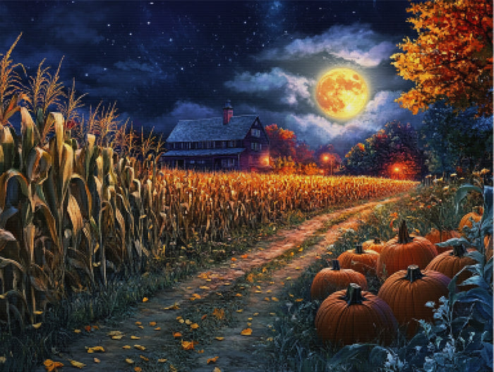 Harvest Moonlit Night