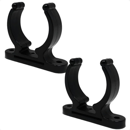 Hook Holder Clip for Up to 1-1/2" Tube Dia., 2-Pack - FO1843-M2 - Five Oceans