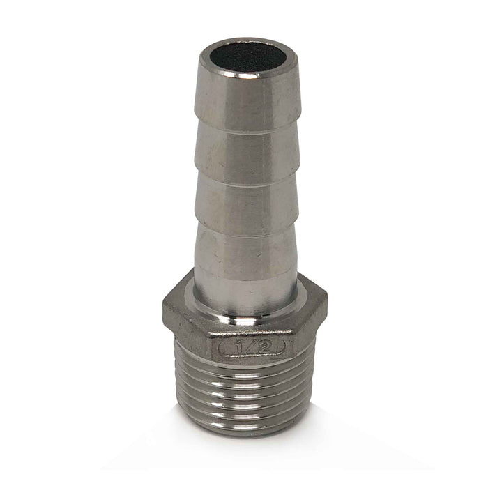 Hose Barb Fitting Connector Adapter 1/2" NPT Male x 5/8" Hose ID - FO4311 - Five Oceans