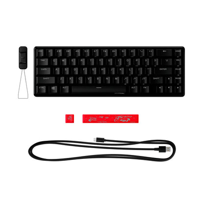 HyperX Alloy Origins 65 Mechanical Gaming Keyboard - HyperX Red Linear Switch