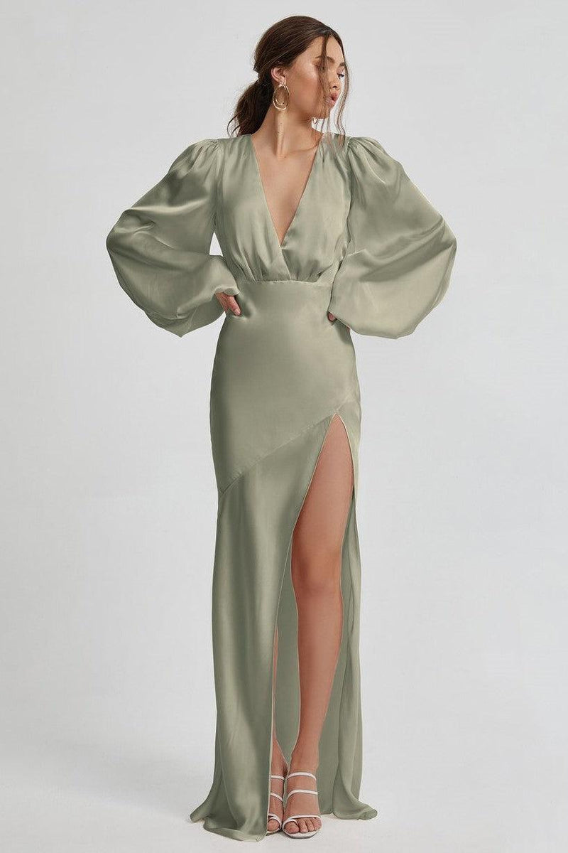 India Dress - Sage - JAUS