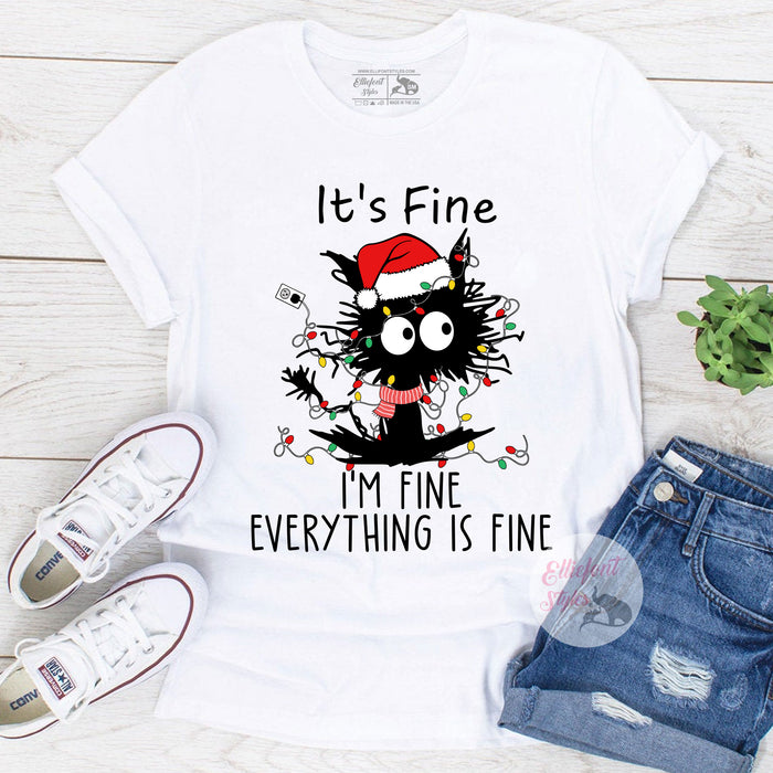 It's Fine I'm Fine Everything Is Fine Shirt