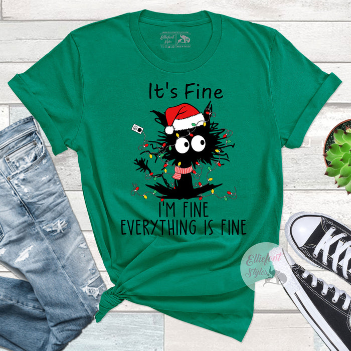 It's Fine I'm Fine Everything Is Fine Shirt