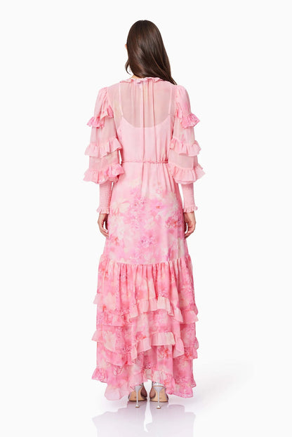 Ivy Maxi Dress - Pink - SHOPJAUS - JAUS