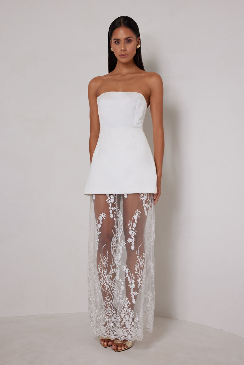 Janice Dress - White
