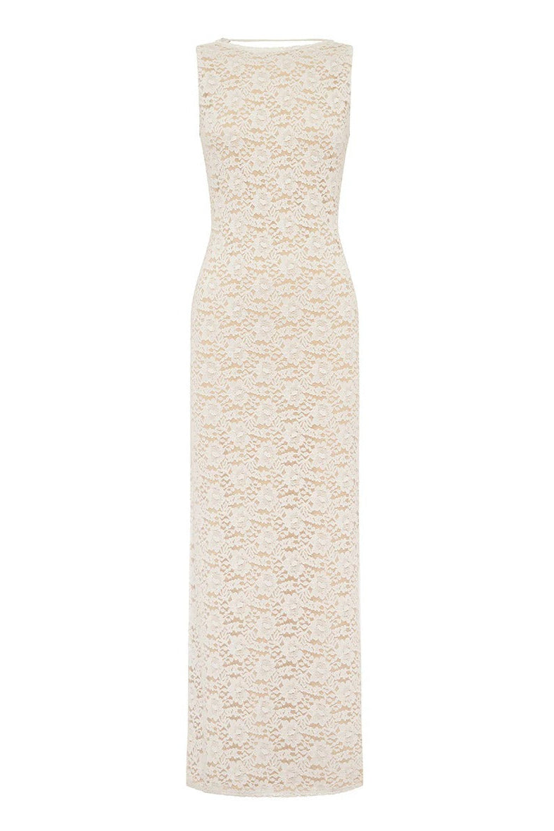 Janie Maxi Dress - White