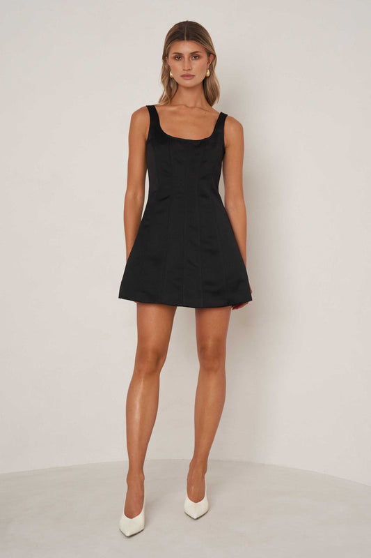 Josephine Dress - Black - SHOPJAUS - JAUS