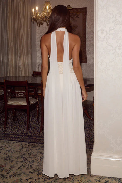 Judith Maxi Dress - Cream