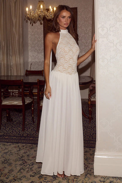 Judith Maxi Dress - Cream