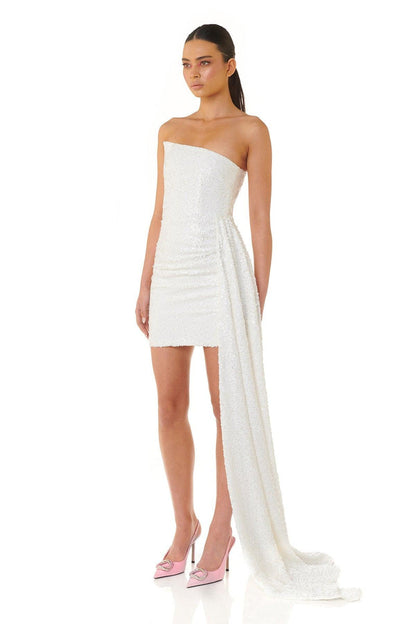 Kamilla Dress - White - JAUS
