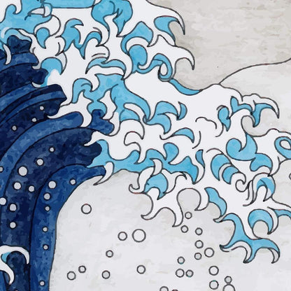 Katsushika Hokusai - The Great Wave Of Kanagawa Wall Art - SharpWallArts