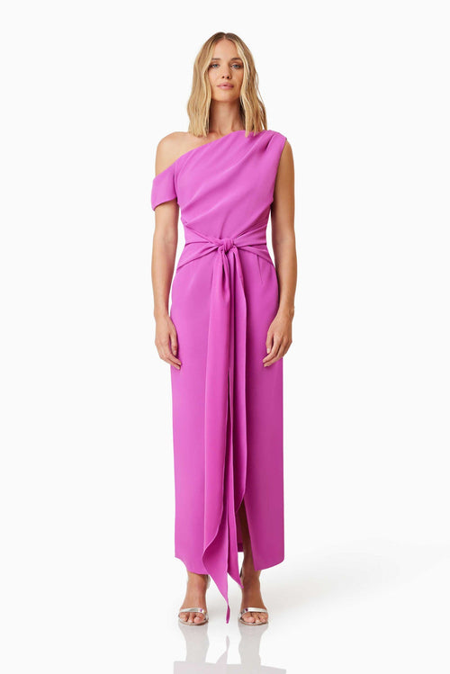 Kenna Cocktail Dress - Purple - SHOPJAUS - JAUS