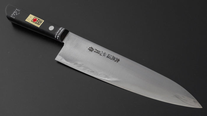 Kogetsu Carbon Gyuto 210mm Pakka Handle (No Bolster) | HITOHIRA