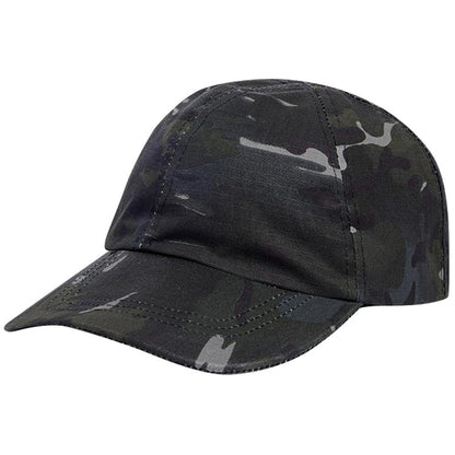 kombat kids baseball cap black camouflage