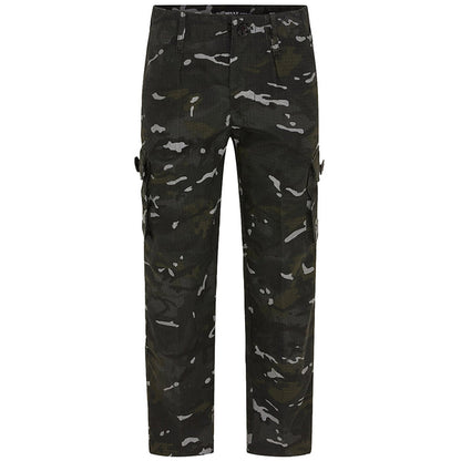 kombat kids trousers black btp camo