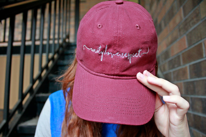 Lambda Theta Alpha Script Hat